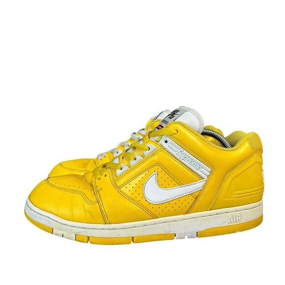 Supreme x Nike Air Force 2 Yellow Sneakers Shoes Men\'s Size 12 AA0871-717 main image 8